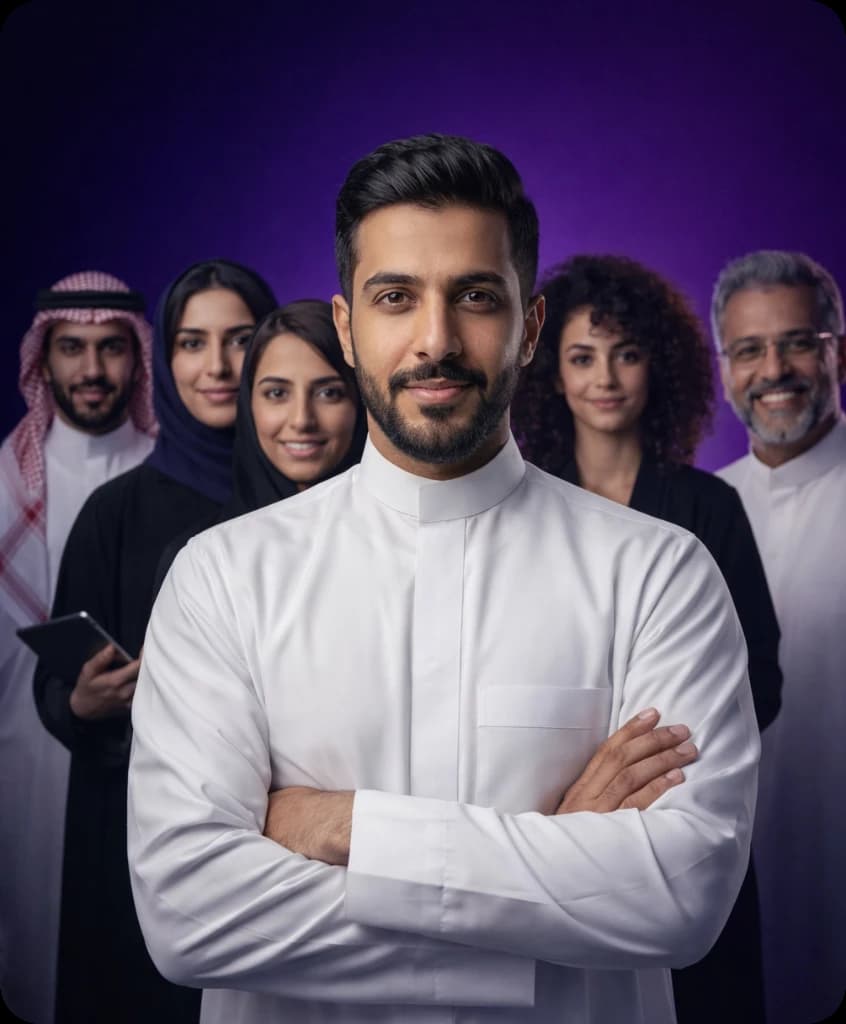 A full team works with you